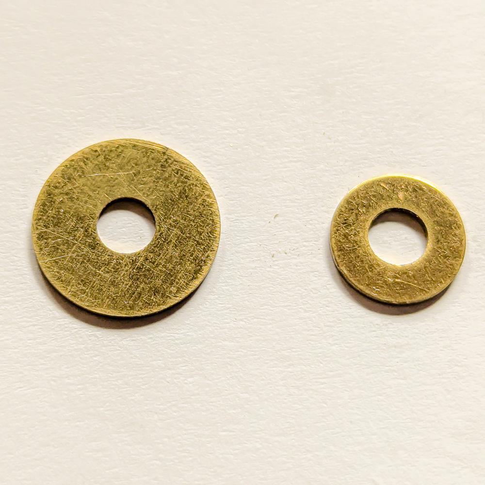 Rondelle laiton 4/14/8